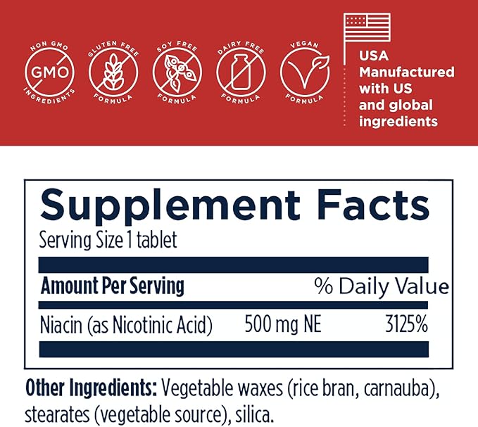 Niacin CRT 500mg NE