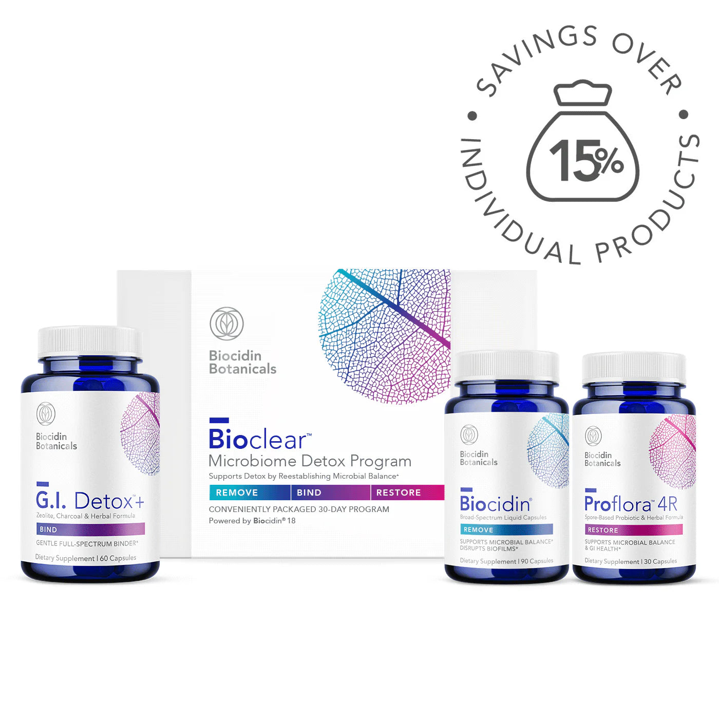 Bioclear Microbiome Detox Program with Capsules