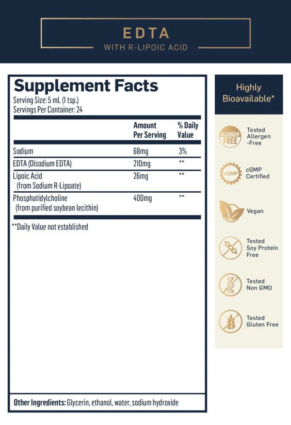 EDTA with R-Lipoic Acid (Professional)